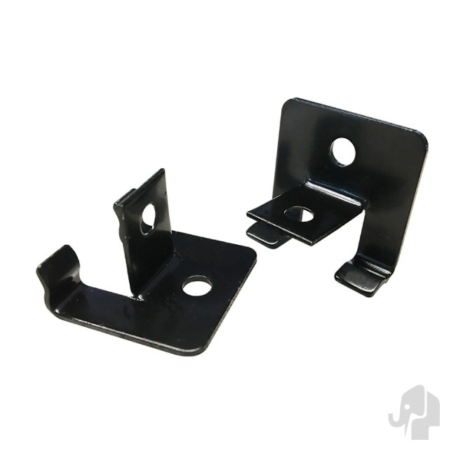 Elephant Eindclips voor Vlonderplanken Zwart 25st